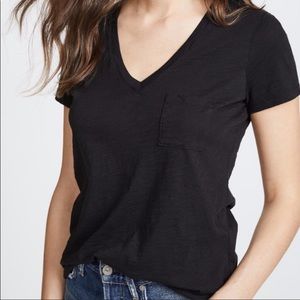 New Madewell Whisper Cotton V-Neck Tee
